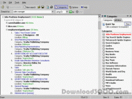 Internet Job Search Software Spider screenshot